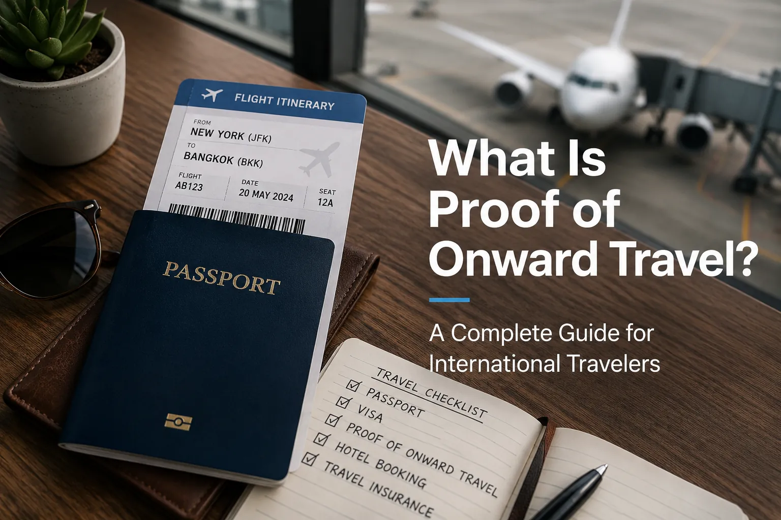Dummy Flight Tickets for Visa: The Complete Guide to Proof of Onward Travel